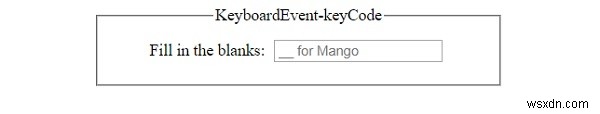 HTML DOM KeyboardEventのkeyCodeプロパティとは？使い方をサンプル付きで解説