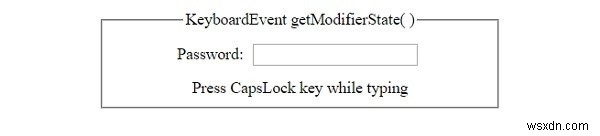 HTML DOM KeyboardEventのgetModifierState()メソッドの使い方を解説