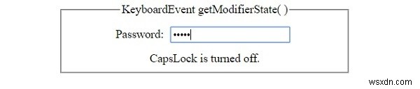 HTML DOM KeyboardEventのgetModifierState()メソッドの使い方を解説