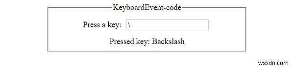 HTML DOM KeyboardEventのcodeプロパティとは？使い方を解説