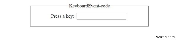 HTML DOM KeyboardEventのcodeプロパティとは？使い方を解説