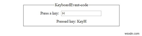 HTML DOM KeyboardEventのcodeプロパティとは？使い方を解説