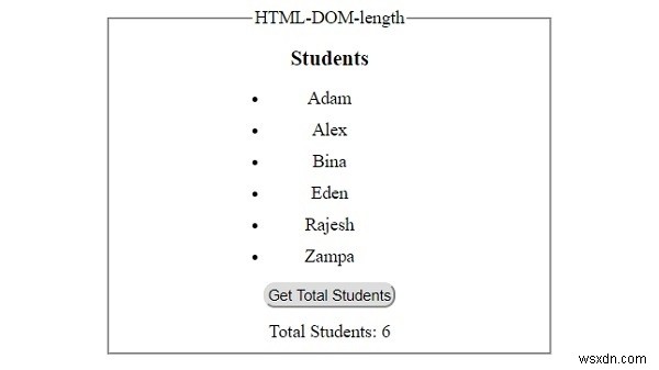 HTML DOMのlengthプロパティとは？構文と使い方を実例付きで解説