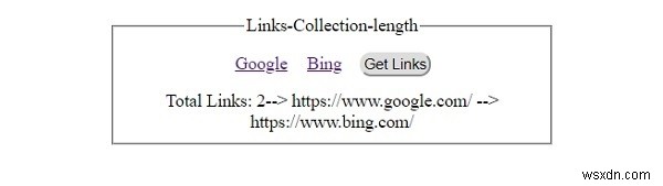 HTML DOMのlinksコレクションとは?使い方とサンプルコードを解説
