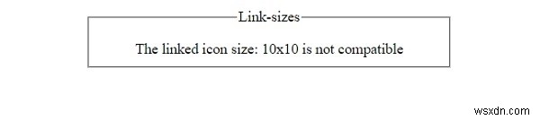 HTML DOM Linkオブジェクトのsizesプロパティとは？使い方とサンプルコード解説