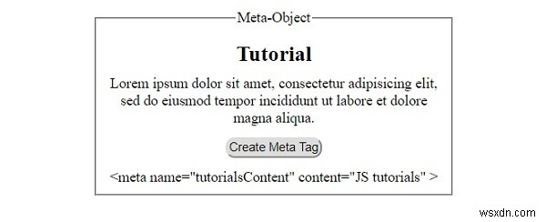 HTML DOM Metaオブジェクトとは？メタタグを動的に操作する方法を解説