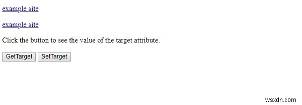 HTML DOM アンカーのtargetプロパティとは?使い方と設定値を解説