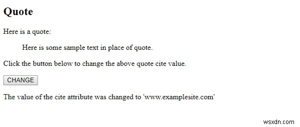 HTML DOM blockquoteのciteプロパティとは?設定方法と使い方を解説