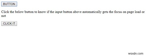 HTML DOM Buttonのautofocusプロパティとは？使い方をサンプルコードで解説