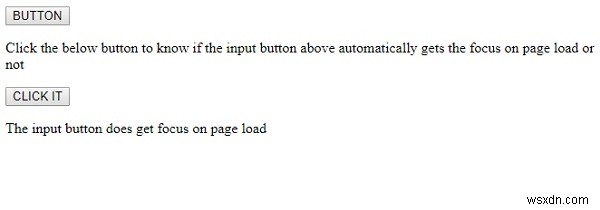 HTML DOM Buttonのautofocusプロパティとは？使い方をサンプルコードで解説