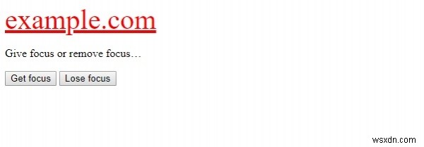 HTML DOM blur()メソッドとは?フォーカス制御の使い方をサンプルコードで解説