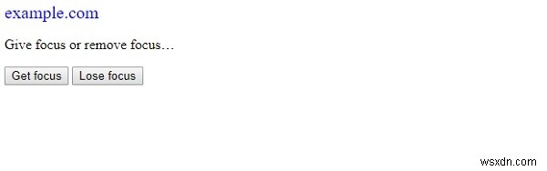 HTML DOM blur()メソッドとは?フォーカス制御の使い方をサンプルコードで解説