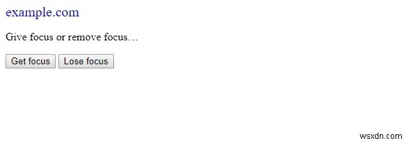 HTML DOM blur()メソッドとは?フォーカス制御の使い方をサンプルコードで解説