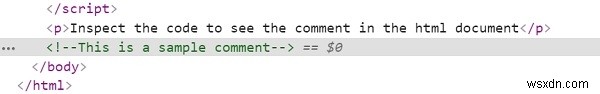 HTML DOMのcreateComment()メソッドとは？使い方と実行例をわかりやすく解説