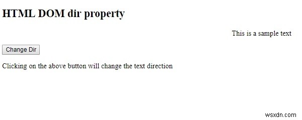 HTML DOMのdirプロパティとは？テキスト表示方向を変更する方法を解説