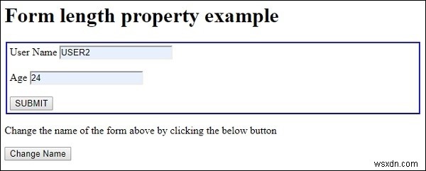 HTML DOM フォームの name プロパティの使い方を徹底解説