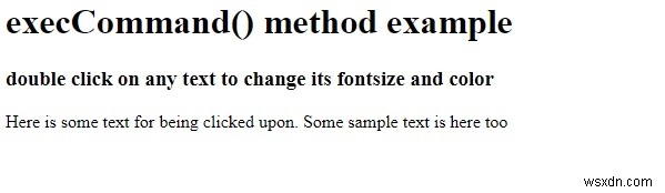 HTML DOMのexecCommand()メソッドとは？構文・コマンド一覧・使い方を解説