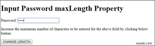 HTML DOM 入力パスワードのmaxLengthプロパティとは?使い方とサンプルコードを徹底解説