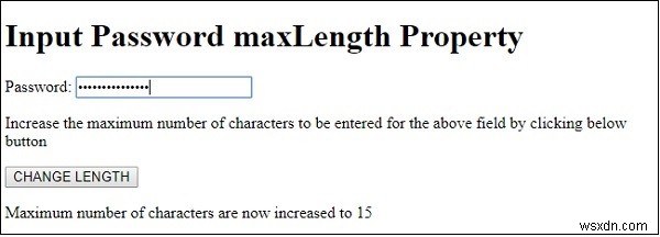 HTML DOM 入力パスワードのmaxLengthプロパティとは?使い方とサンプルコードを徹底解説
