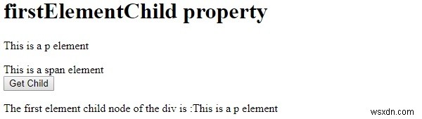 HTML DOMのfirstElementChildプロパティとは？使い方とコード例を解説