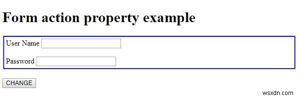 HTML DOM フォームの action プロパティとは？使い方とサンプルコードを解説
