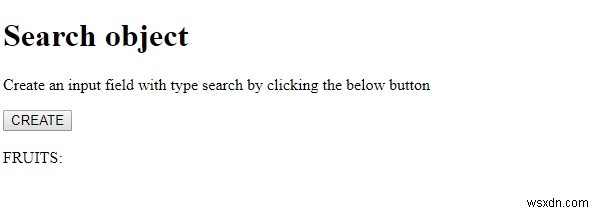 HTML DOM Input Searchオブジェクトとは？主なプロパティと使い方を解説