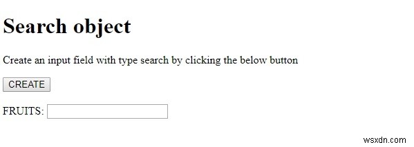 HTML DOM Input Searchオブジェクトとは？主なプロパティと使い方を解説