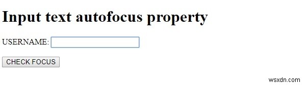 HTML DOM 入力テキストの autofocus プロパティとは？使い方をサンプルコード付きで解説