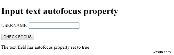 HTML DOM 入力テキストの autofocus プロパティとは？使い方をサンプルコード付きで解説