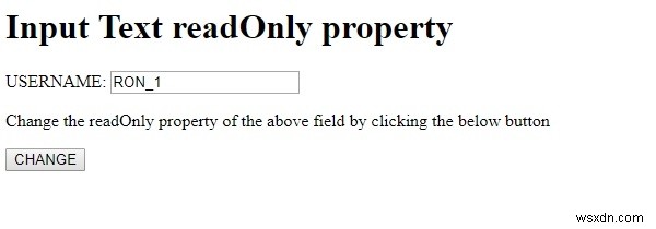 HTML DOM 入力テキストの readOnly プロパティの使い方を徹底解説