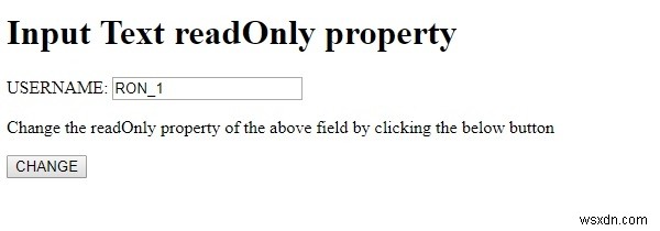 HTML DOM 入力テキストの readOnly プロパティの使い方を徹底解説