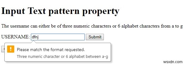 HTML DOM入力テキストのpatternプロパティとは?使い方とサンプルコードを解説