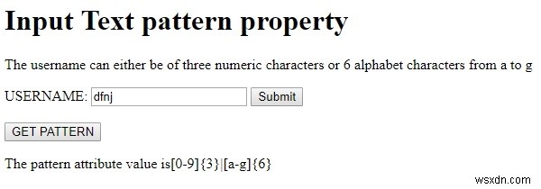 HTML DOM入力テキストのpatternプロパティとは?使い方とサンプルコードを解説