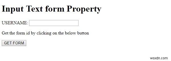 HTML DOMのInput Text formプロパティとは?使い方とサンプルコードを解説