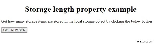 HTML DOM Storageのlengthプロパティの使い方を解説