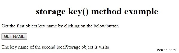 HTML DOM Storage key()メソッドの使い方を徹底解説
