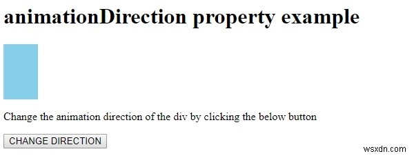 HTML DOM StyleのanimationDirectionプロパティとは?アニメーションの再生方向を制御する方法