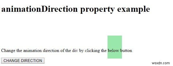 HTML DOM StyleのanimationDirectionプロパティとは?アニメーションの再生方向を制御する方法