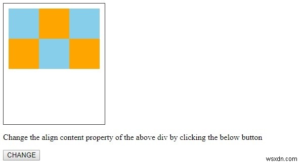 HTML DOMのalignContentプロパティとは?使い方と設定値をわかりやすく解説