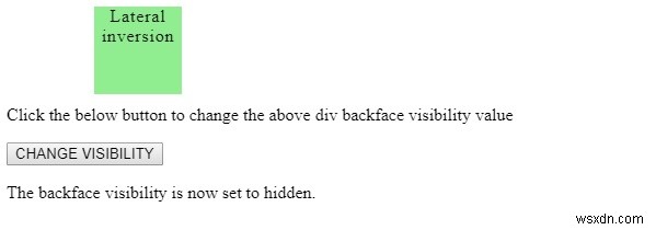 HTML DOMスタイルのbackfaceVisibilityプロパティとは?使い方を徹底解説