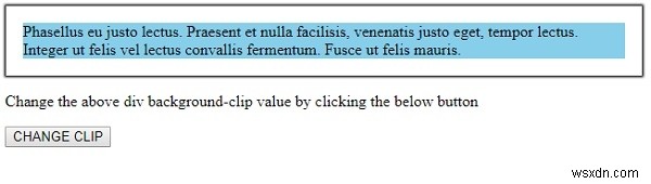 HTML DOM Style の backgroundClip プロパティとは?使い方とサンプルコードを解説