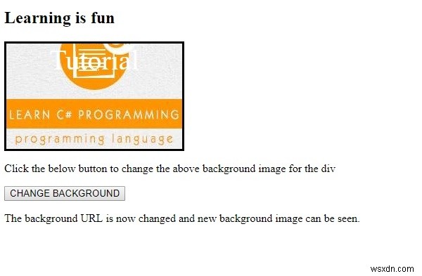 HTML DOMのbackgroundプロパティとは？使い方と値を徹底解説