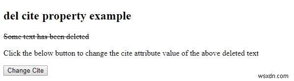 HTML DOM del citeプロパティの使い方を徹底解説