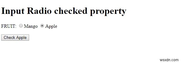 HTML DOM Input Radio checkedプロパティの使い方を徹底解説