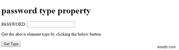 HTML DOM パスワード入力フィールドの type プロパティとは?使い方を解説