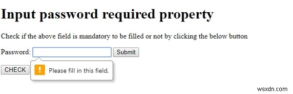 HTML DOM入力パスワードのrequiredプロパティとは？使い方をサンプルコード付きで解説