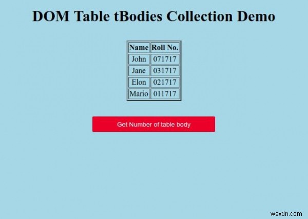 HTML DOM テーブルの tBodies コレクションとは？基本構文と使い方を徹底解説