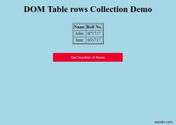 HTML DOM テーブルの rows コレクションとは?使い方をサンプルコード付きで解説