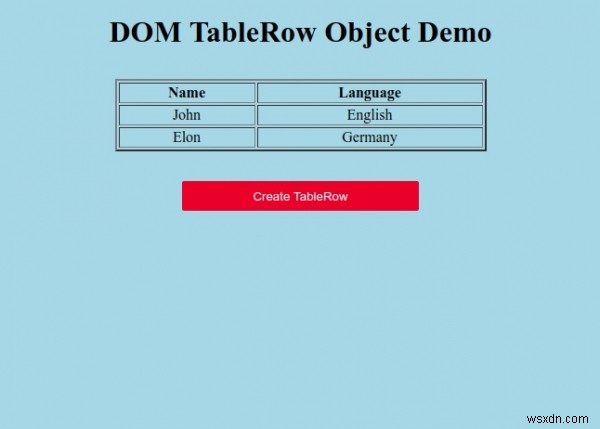 HTML DOM TableRowオブジェクトの使い方を徹底解説！プロパティ・メソッドから実装例まで