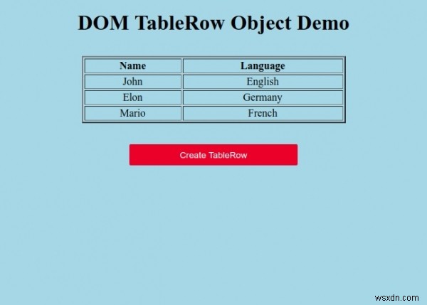 HTML DOM TableRowオブジェクトの使い方を徹底解説！プロパティ・メソッドから実装例まで
